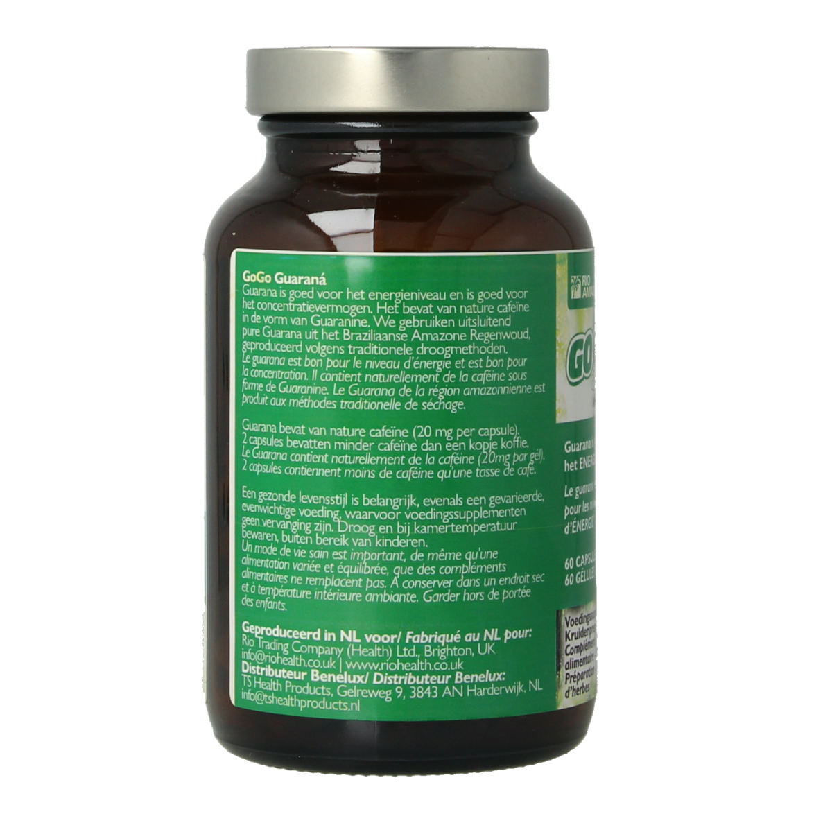 Rio Amazon Gogo guarana 60.00 Vegetarische capsules