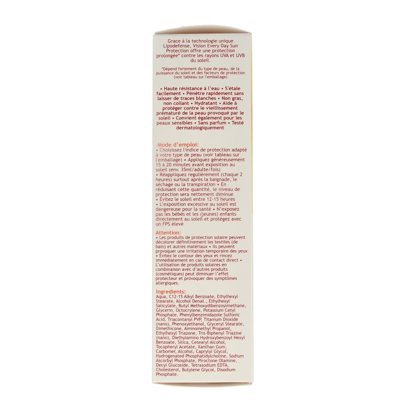 Vision High SPF30 100 Milliliter