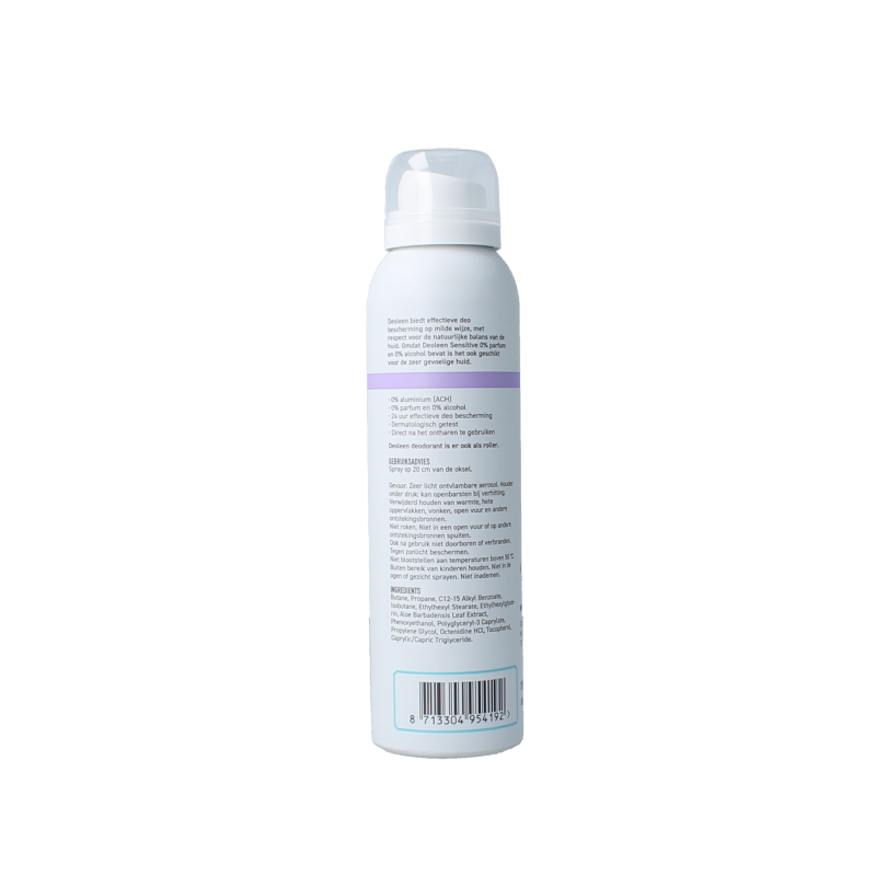 Deoleen Deodorant spray 0% sensitive 150 Milliliter