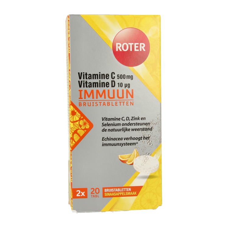 Roter Bruistabletten immuun 2x20 stuks 40 Bruistabletten
