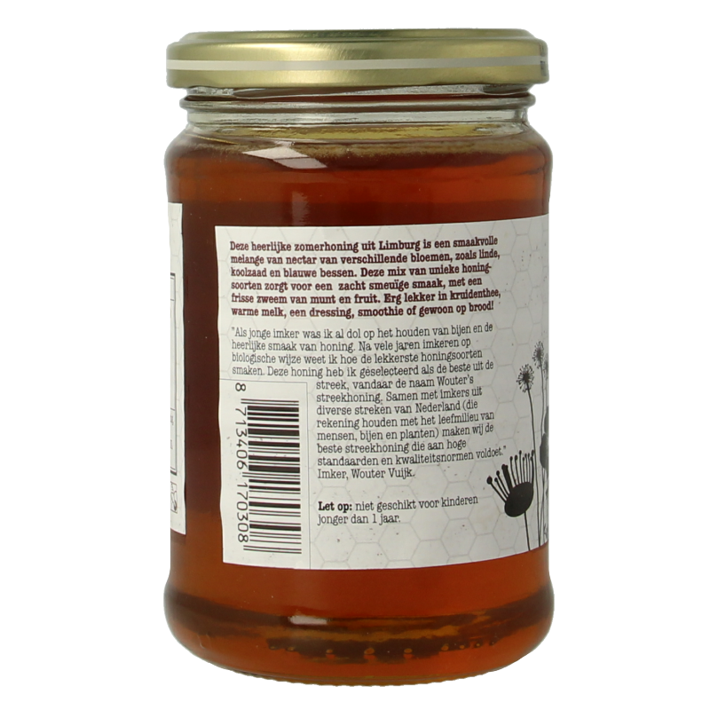 Traay Wouters streekhoning Limburg 350 Gram