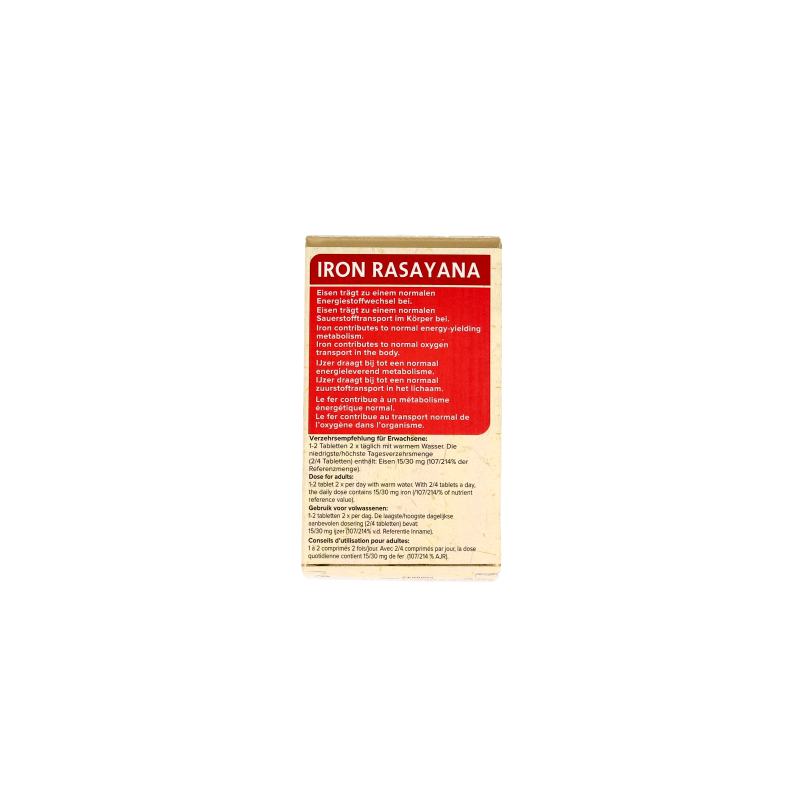 Maharishi Ayurv Ayurvedische ijzerrasayana bio 60 Tabletten