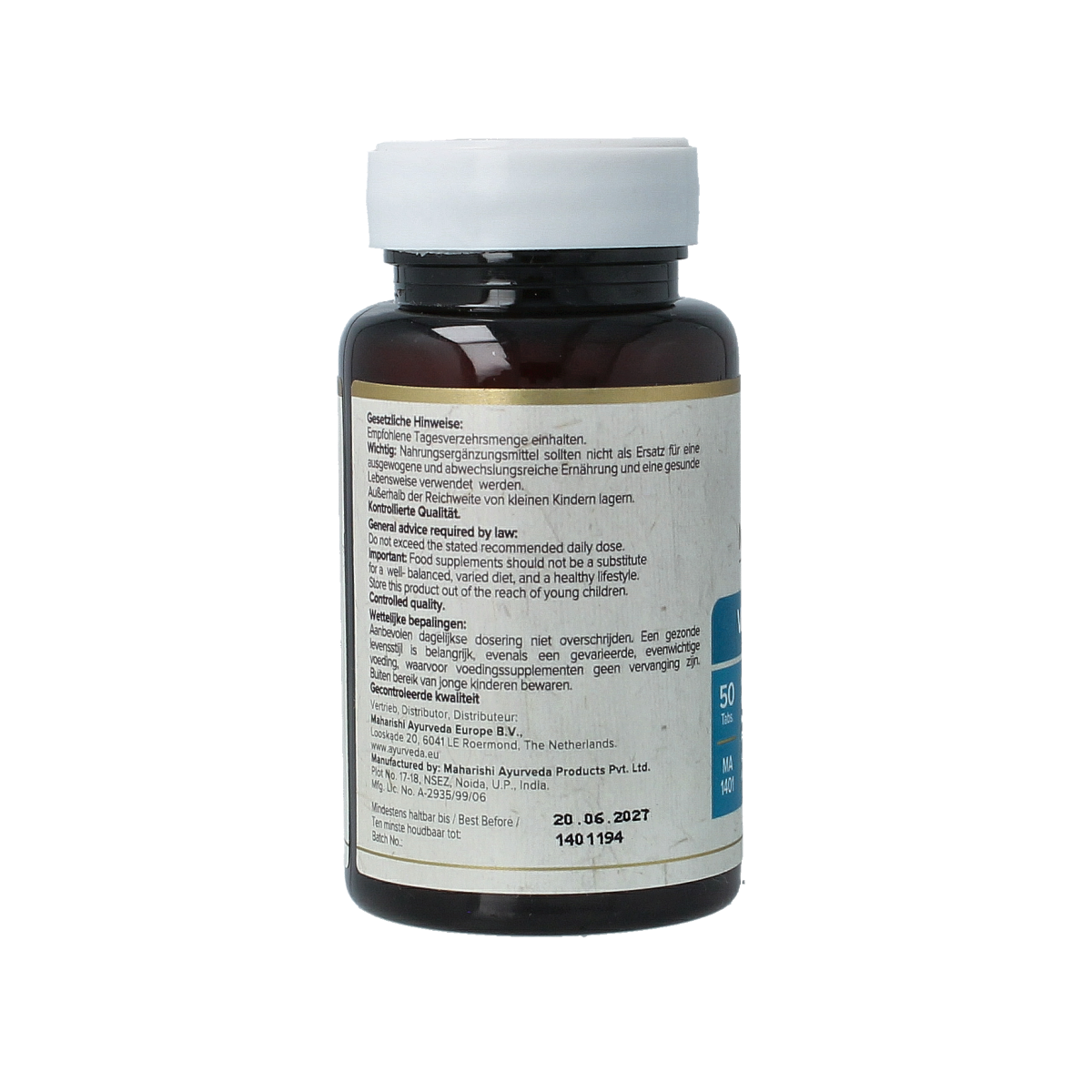 Maharishi Ayurv Vata balance/MA 1401 50.00 Tabletten