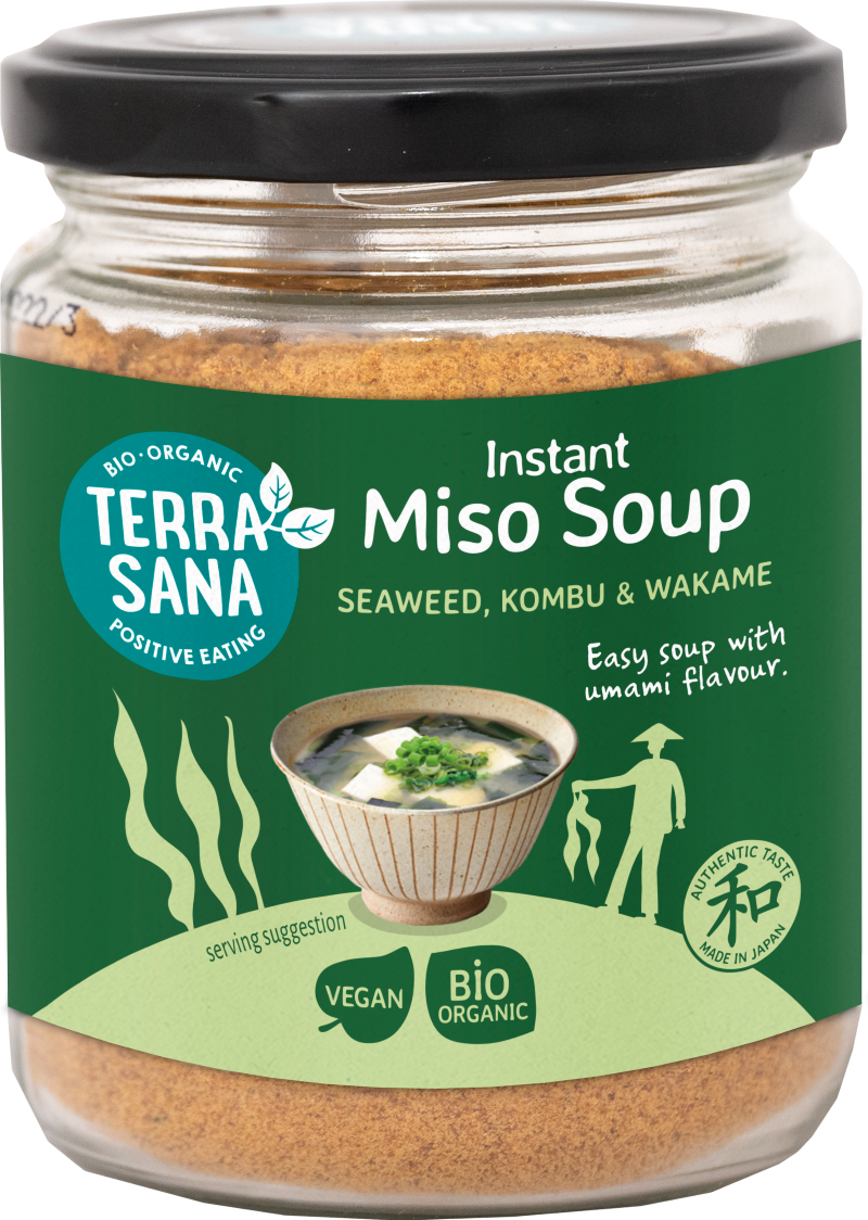 TerraSana Instant miso soep poeder bio 130.00 Gram