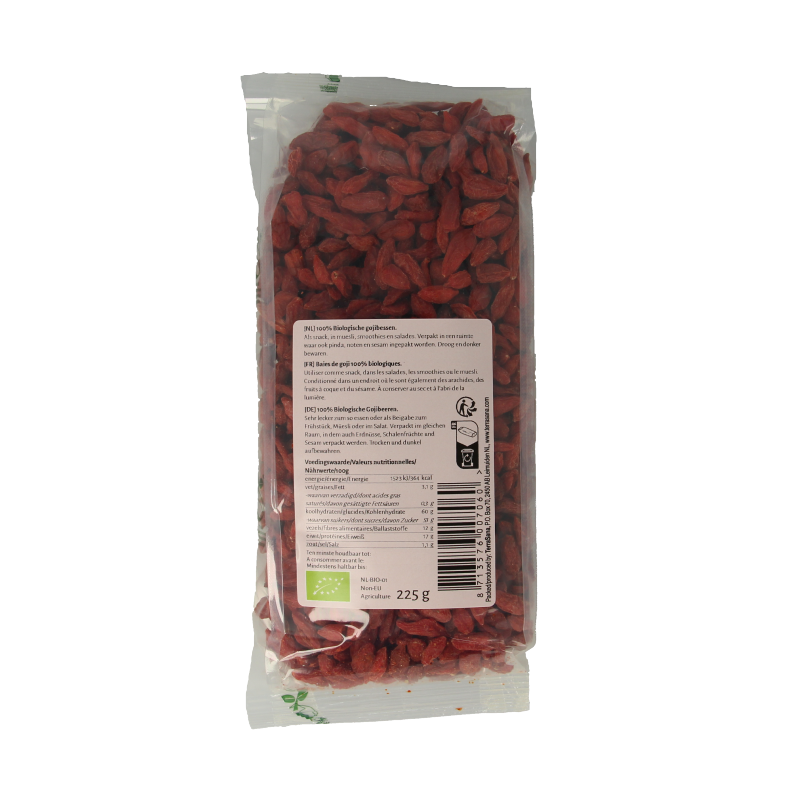 TerraSana RAW Goji bessen bio 225.00 Gram