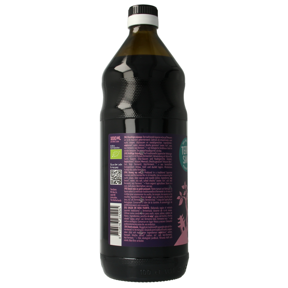 TerraSana Tamari Japans glutenvrij bio 1.00 Liter