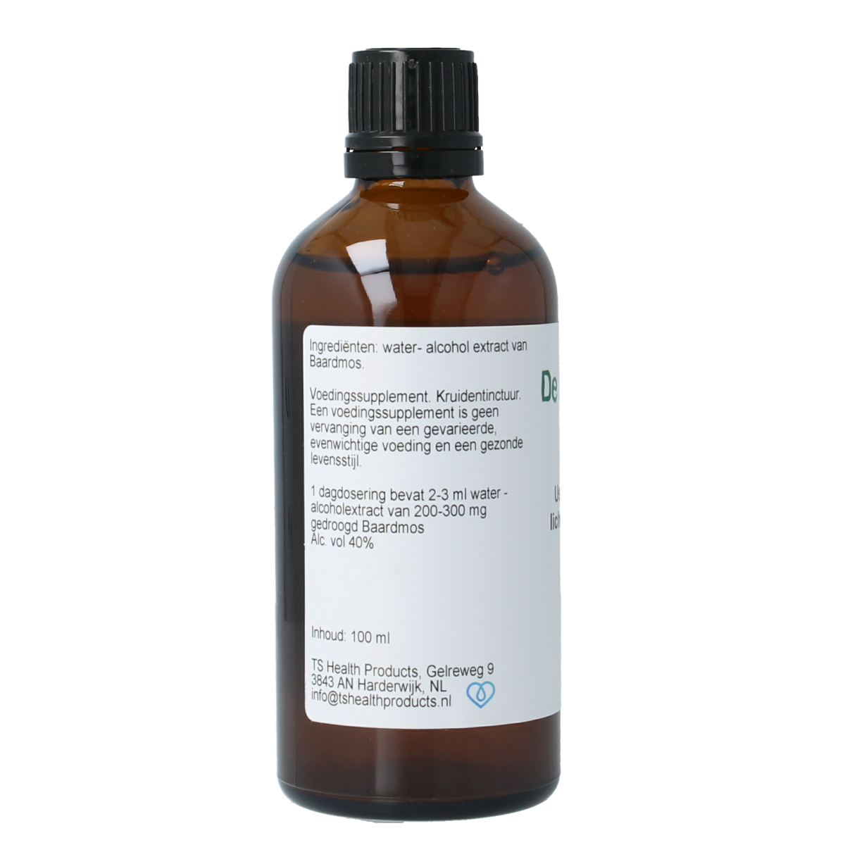 Cruydhof Usnea barbata / baardmos tinctuur 100.00 Milliliter