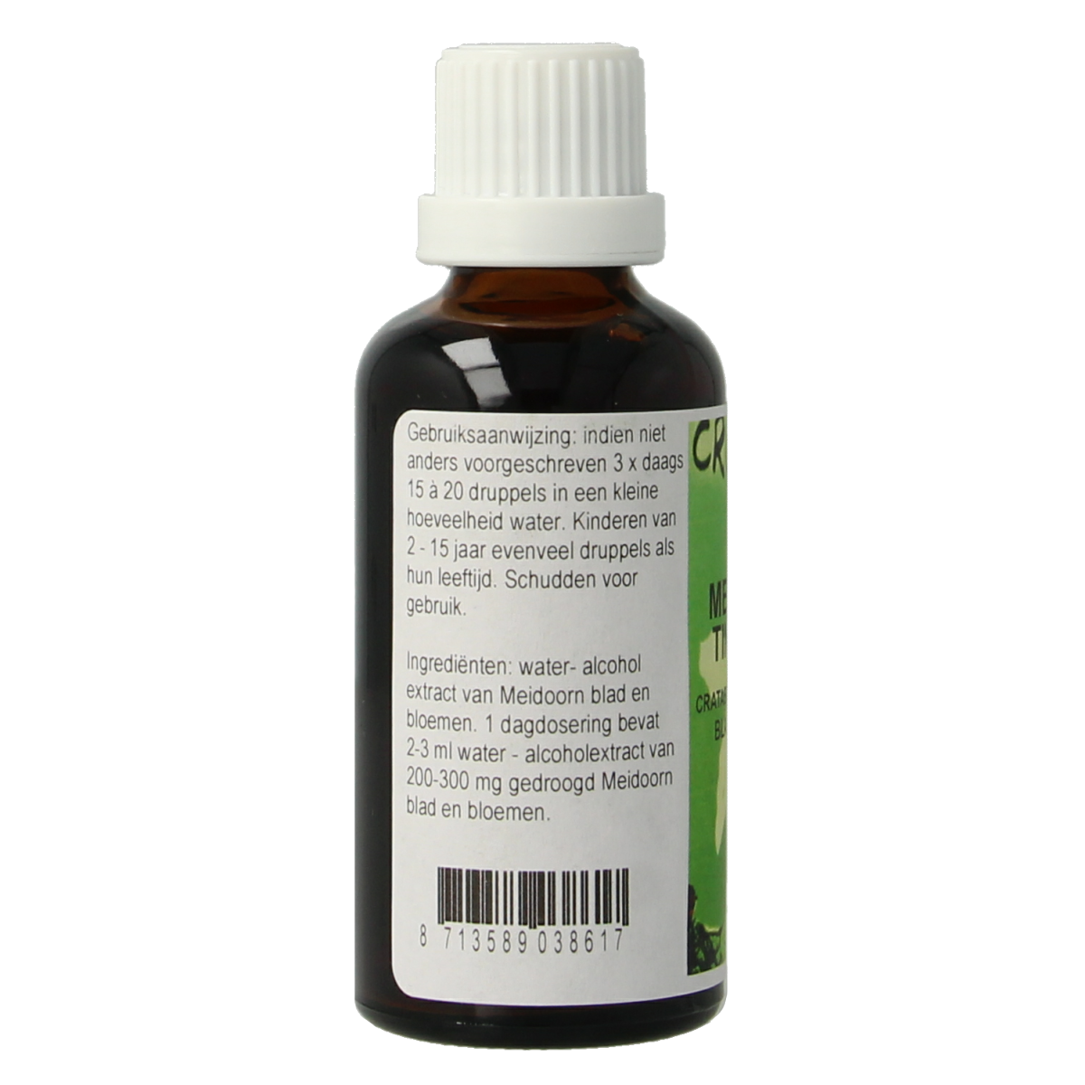 Cruydhof Meidoorn tinctuur 50.00 Milliliter