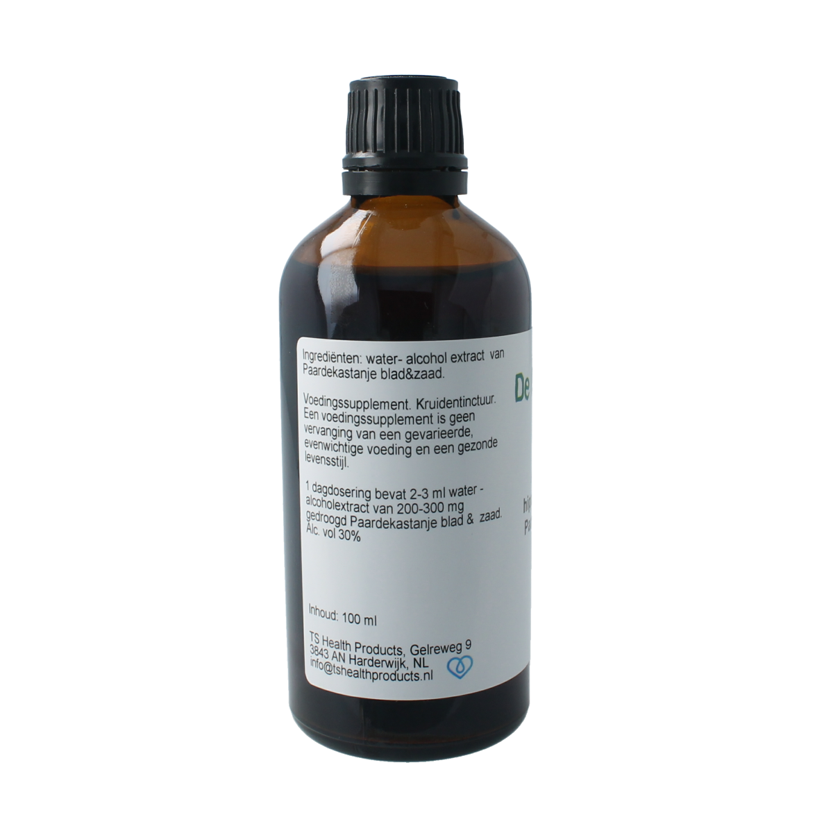 De Cruydhof Aesculus hippocast/paardenkastanje tinctuur 100.00 Milliliter