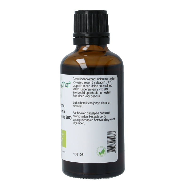 Cruydhof Agrimonia eupatoria hrb tinctuur bio 50 Milliliter