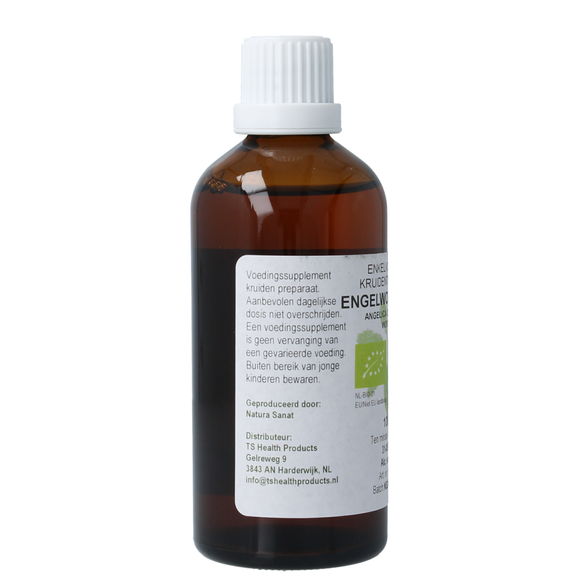Cruydhof Angelica officinalis/engelwortel tinctuur bio 100.00 Milliliter