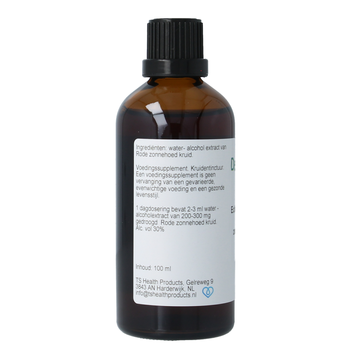 Cruydhof Echinacea purpurea kruid tinctuur 100.00 Milliliter