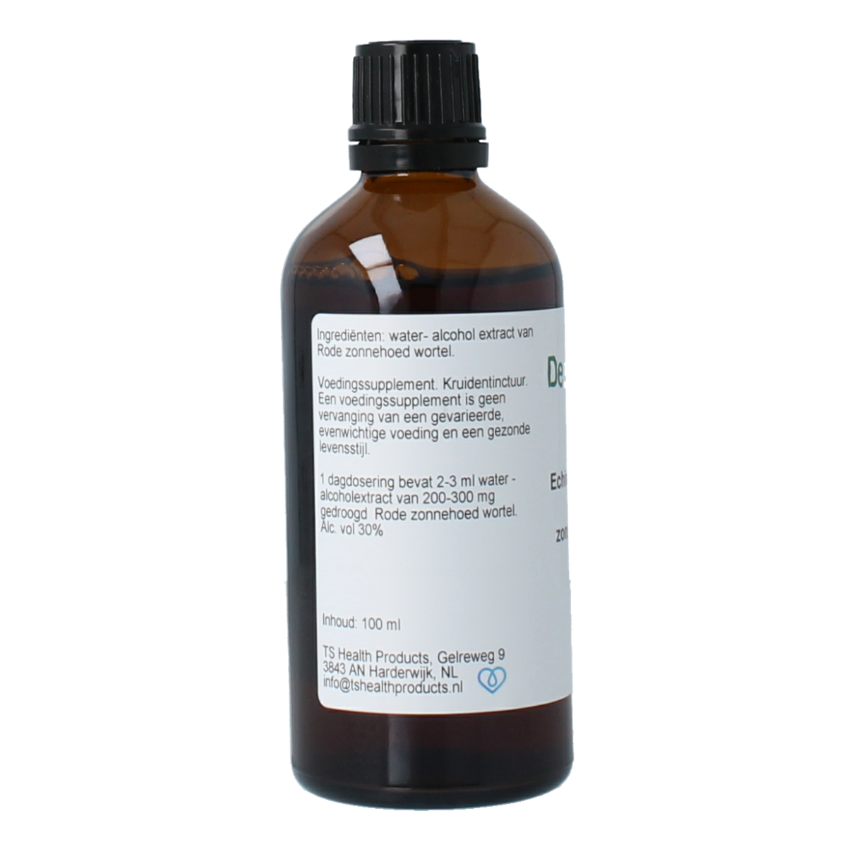 Cruydhof Echinacea purpurea wortel tinctuur 100.00 Milliliter