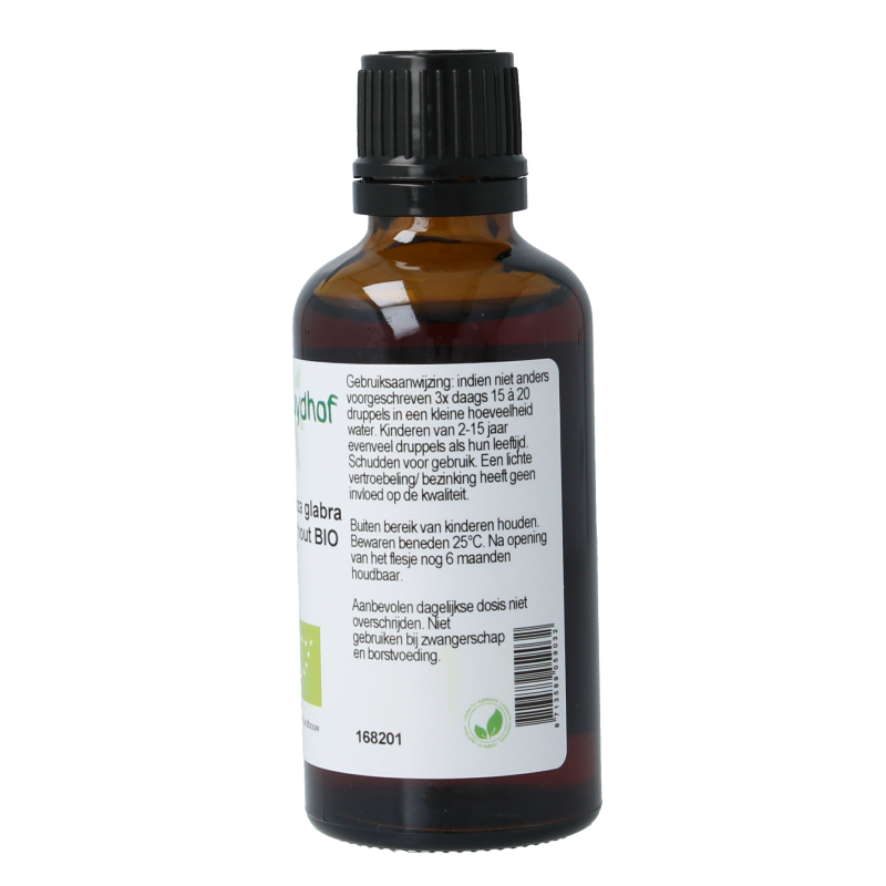 Cruydhof Glycyrrhiza glabra radix / zoethout tinctuur bio 50 Milliliter