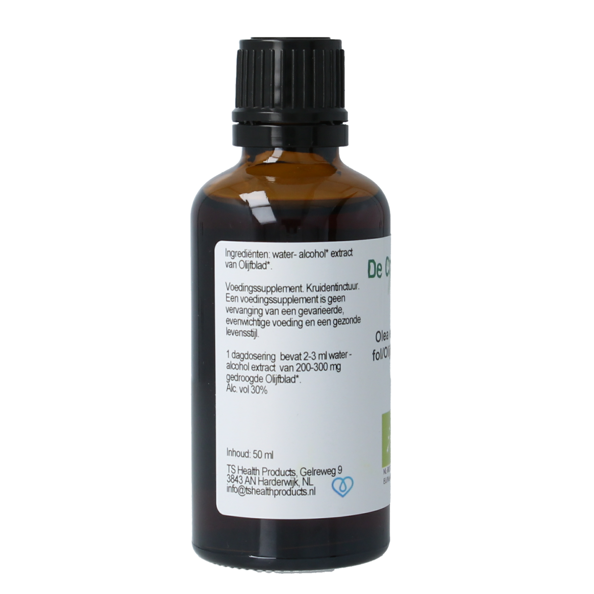 Cruydhof Olea europaea folia / olijfblad tinctuur bio 50.00 Milliliter