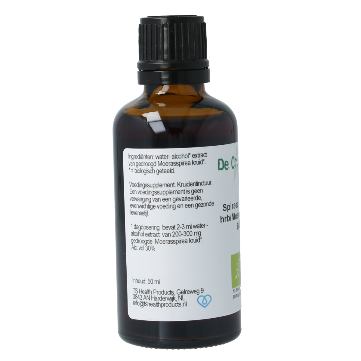 Cruydhof Spiraea ulmaria herb / moerasspirea tinctuur bio 50.00 Milliliter