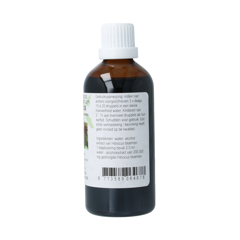 Cruydhof Hibiscus sabdariffa flor tinctuur 100 Milliliter