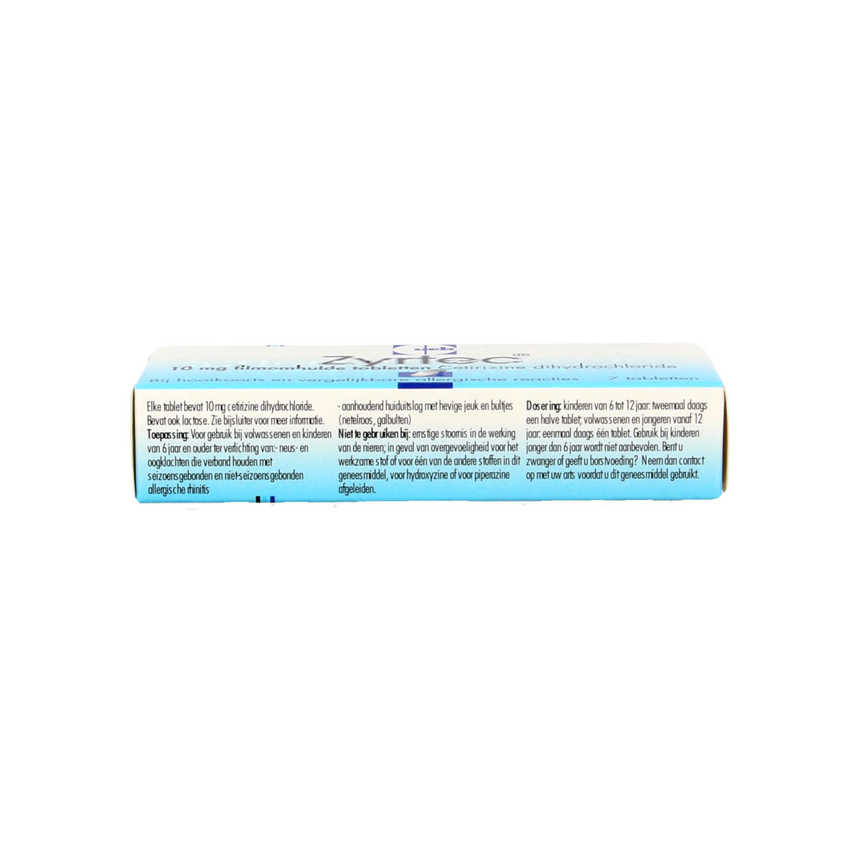 Zyrtec Cetirizine dihydrochloride 7.00 Tabletten