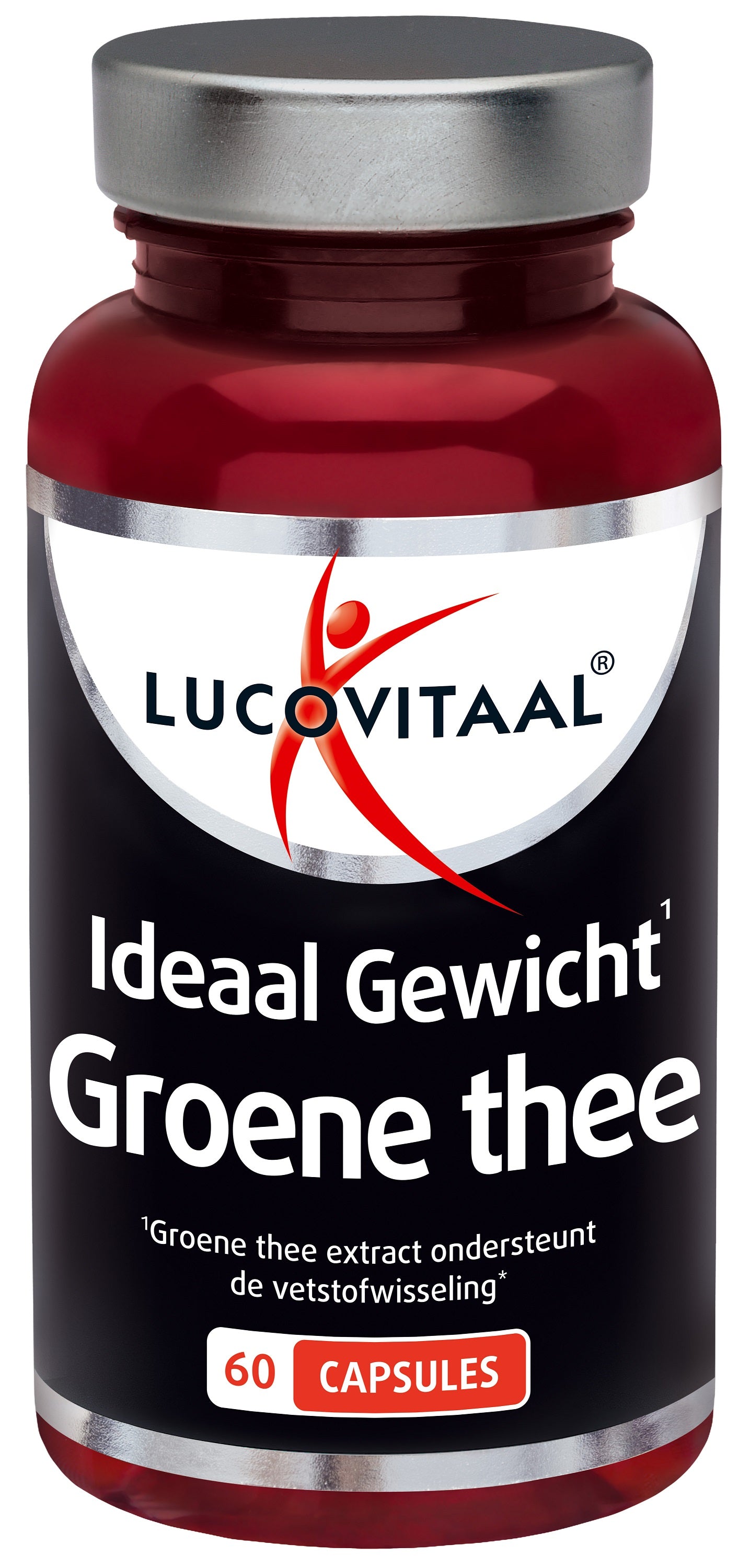 Lucovitaal Groene thee ideaal gewicht 60.00 Capsules
