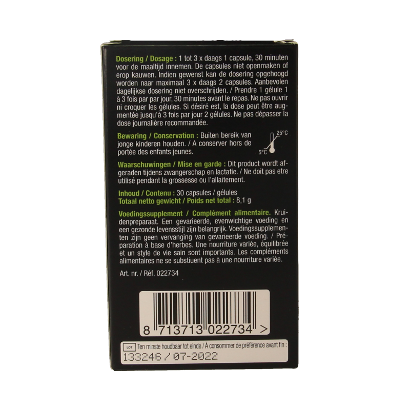 Lucovitaal Pepermuntolie 30 Capsules