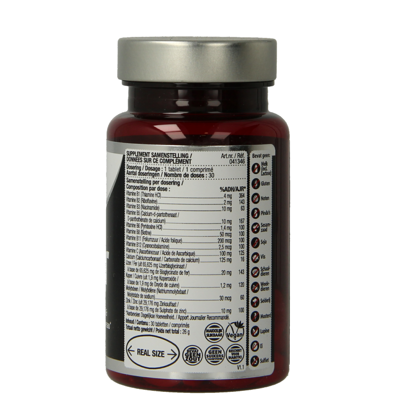 Lucovitaal Sterk ijzer complex 30 Tabletten