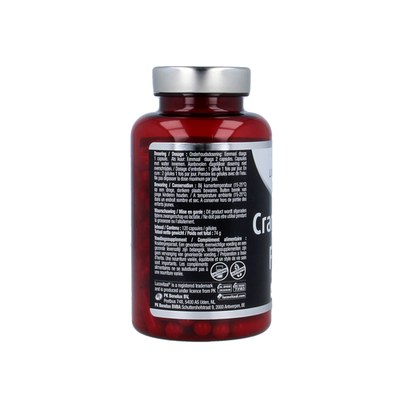 Lucovitaal Cranberry x-tra 120 Capsules