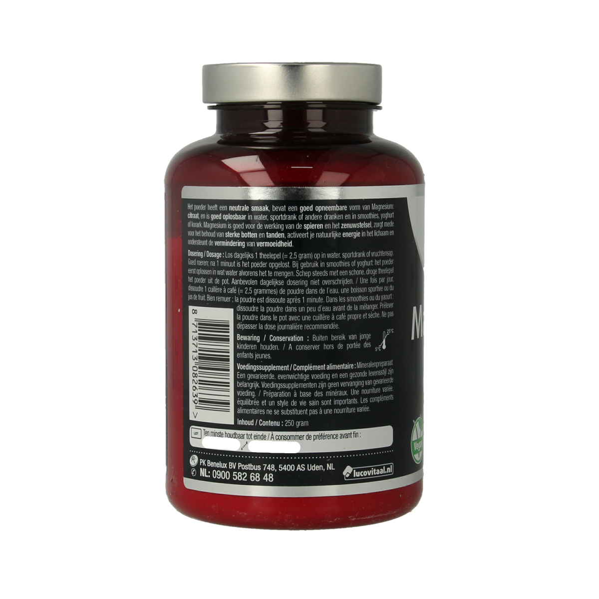 Lucovitaal Magnesium citraat 400mg poeder 250.00 Gram