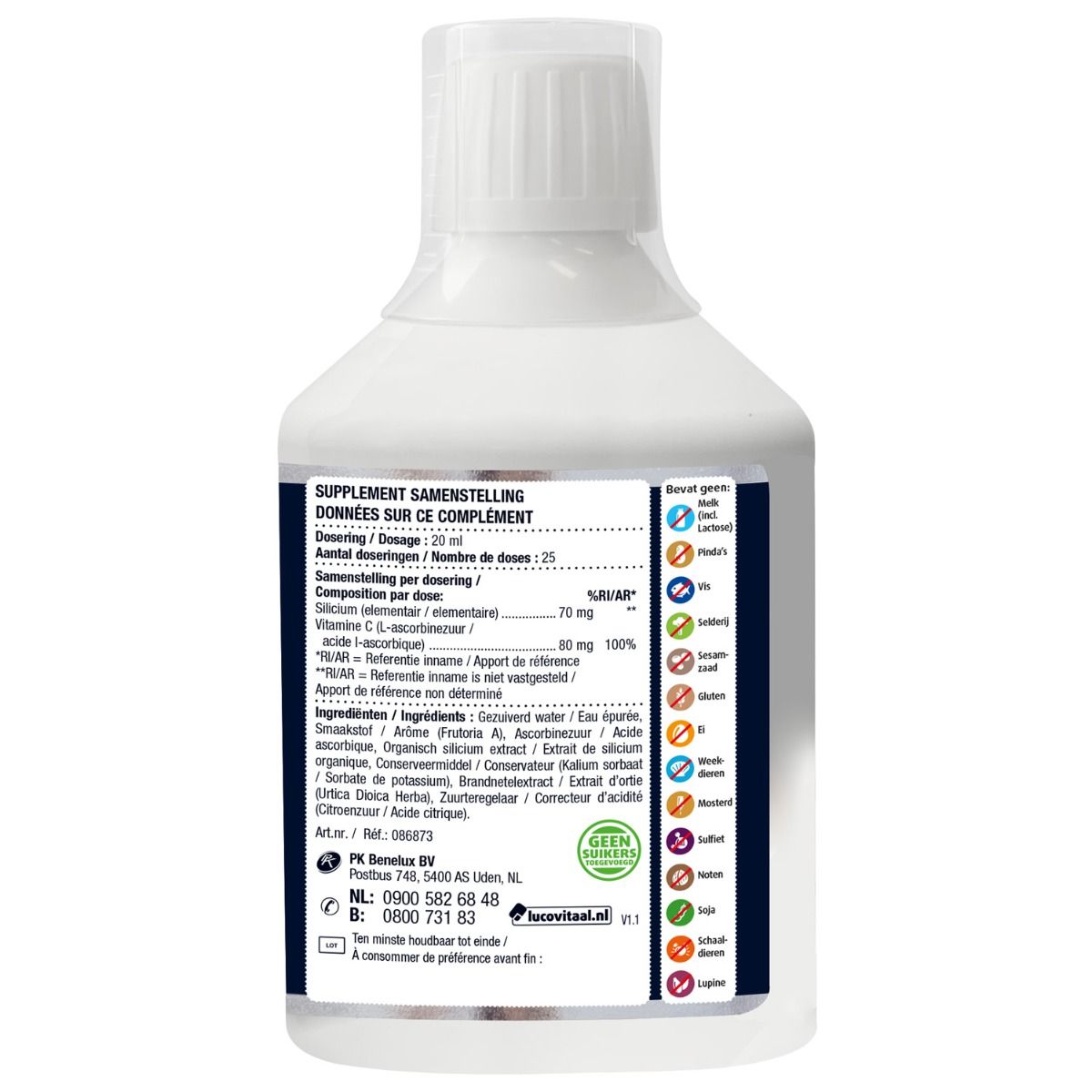Lucovitaal Silicum haarvolume 500 Milliliter