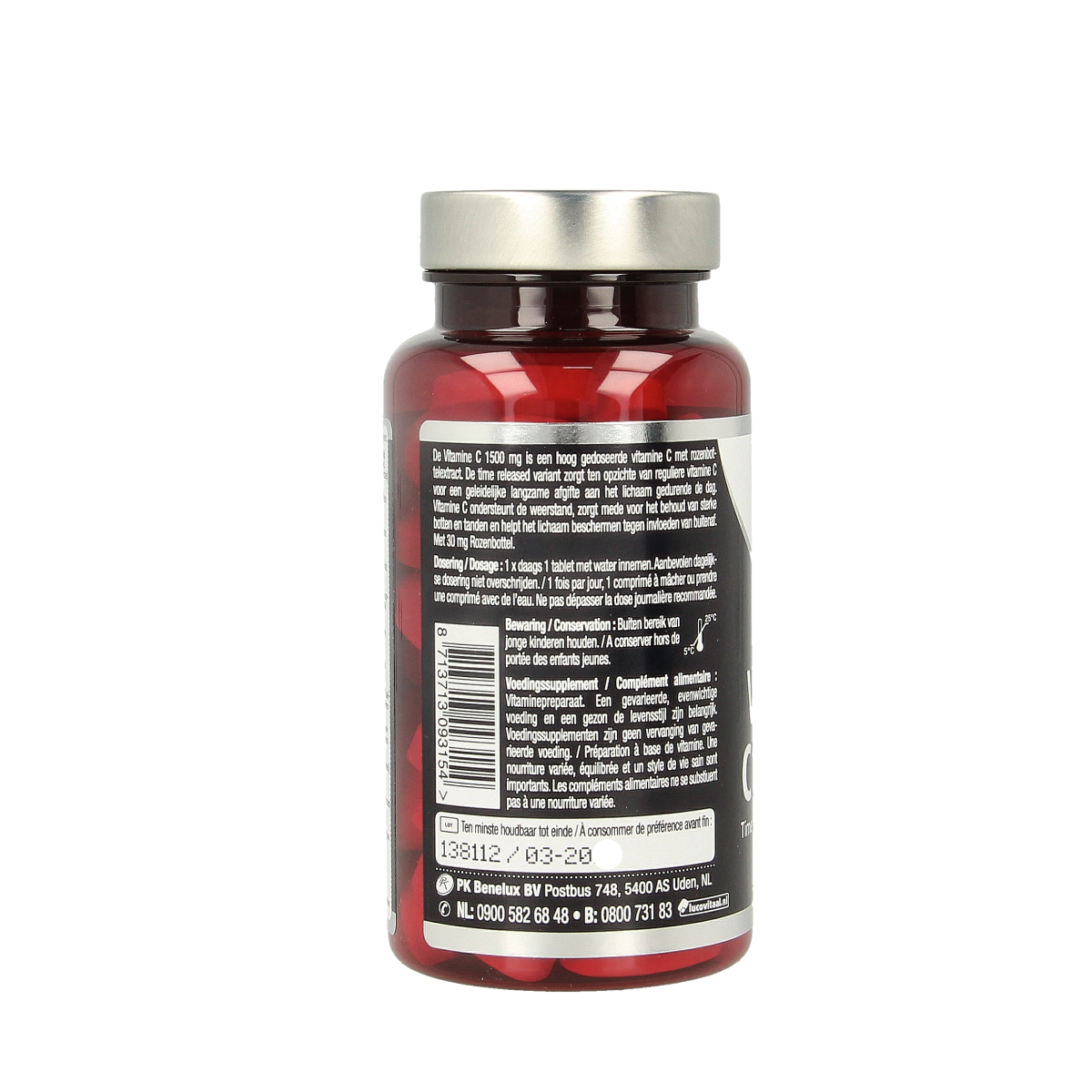 Lucovitaal Vitamine C 1500 time release 60.00 Tabletten