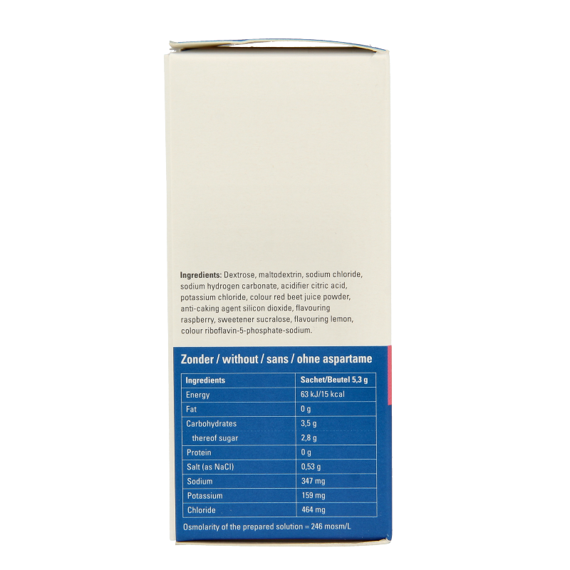 Care Plus ORS framboos 10.00 Stuks