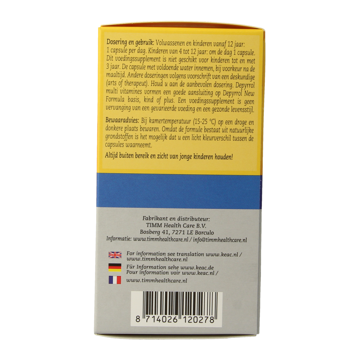 Depyrrol Kopervrije multi 60.00 Vegetarische capsules