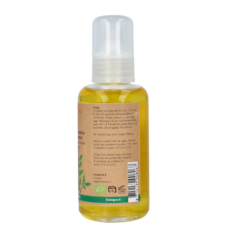 Aromed Jojoba olie bio 100 Milliliter