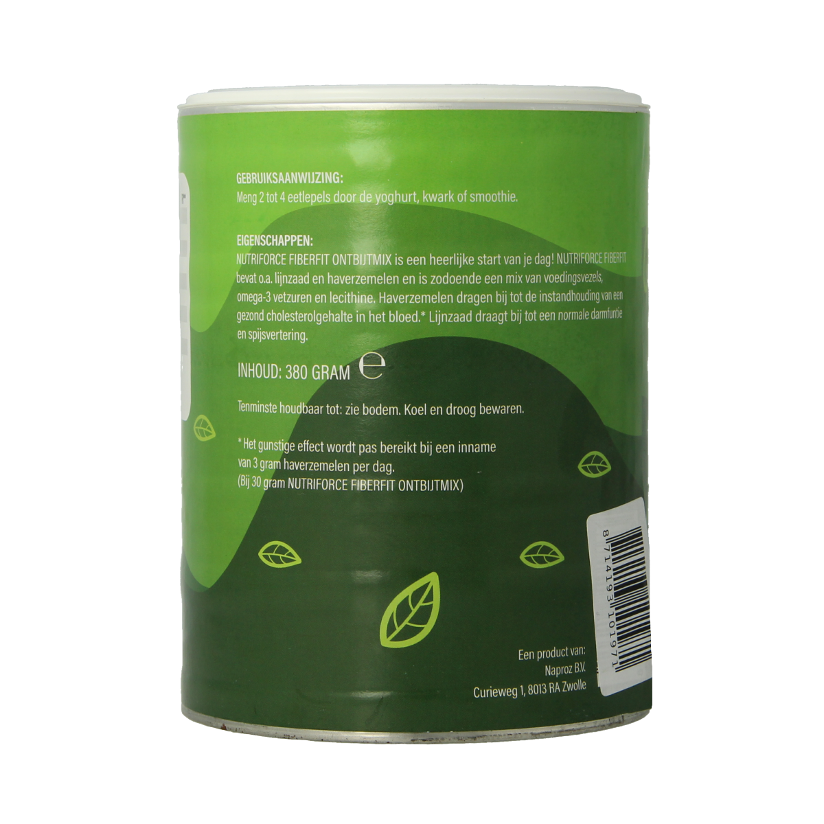 Nutriforce Fiber fit 500.00 Gram