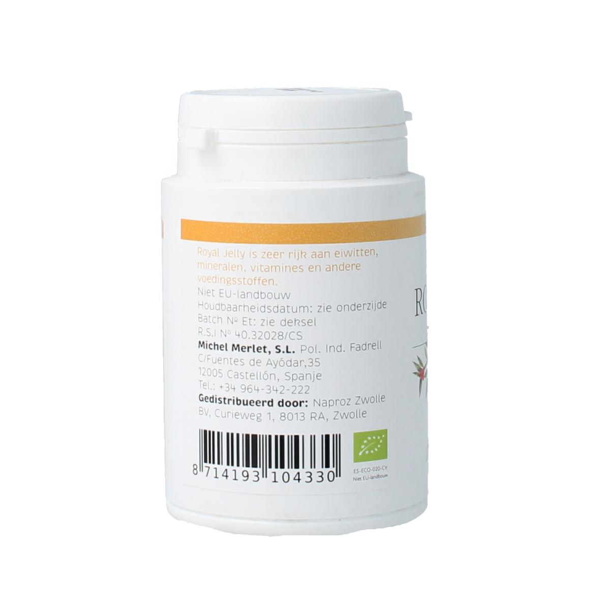 Michel Merlet Royal jelly bio 60.00 Capsules