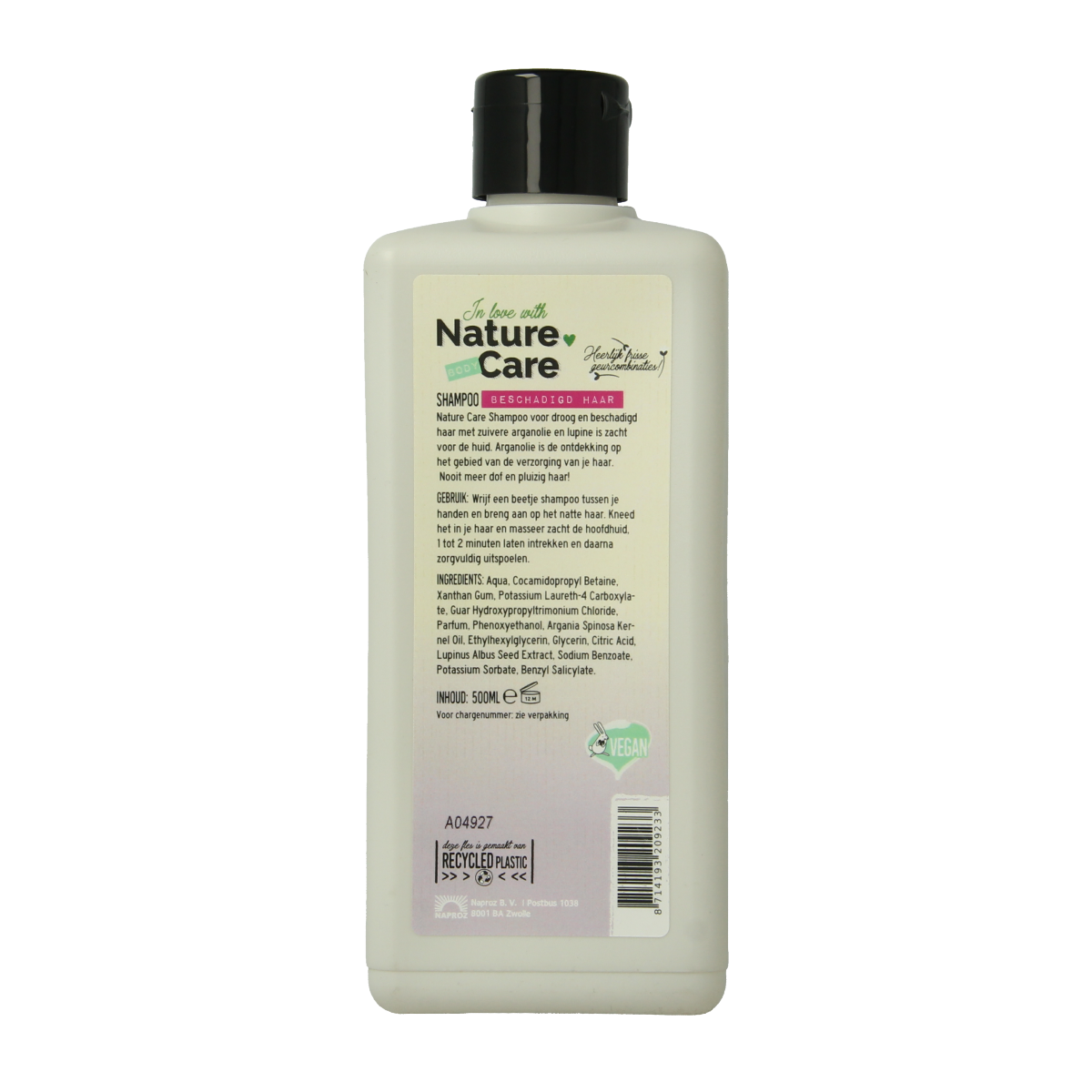 Nature Care Shampoo beschadigd haar 500.00 Milliliter