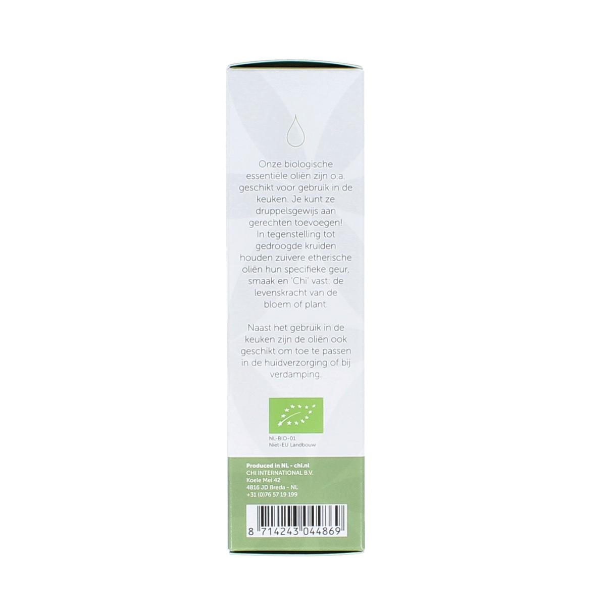 Chi Patchouli etherische olie bio 10.00 Milliliter