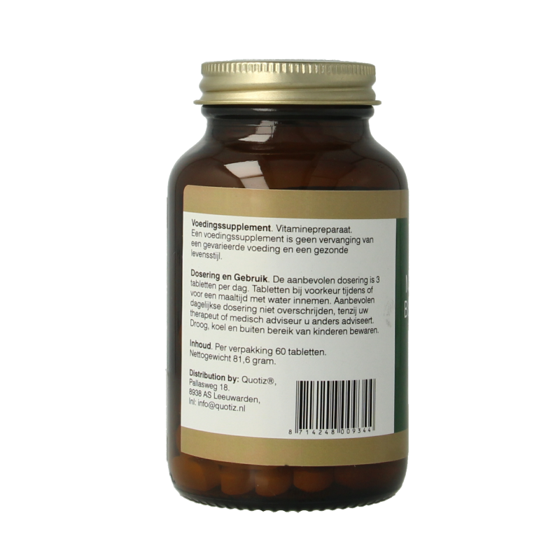 Natupharma Magnesium bisglycinaat 125mg 60.00 Tabletten