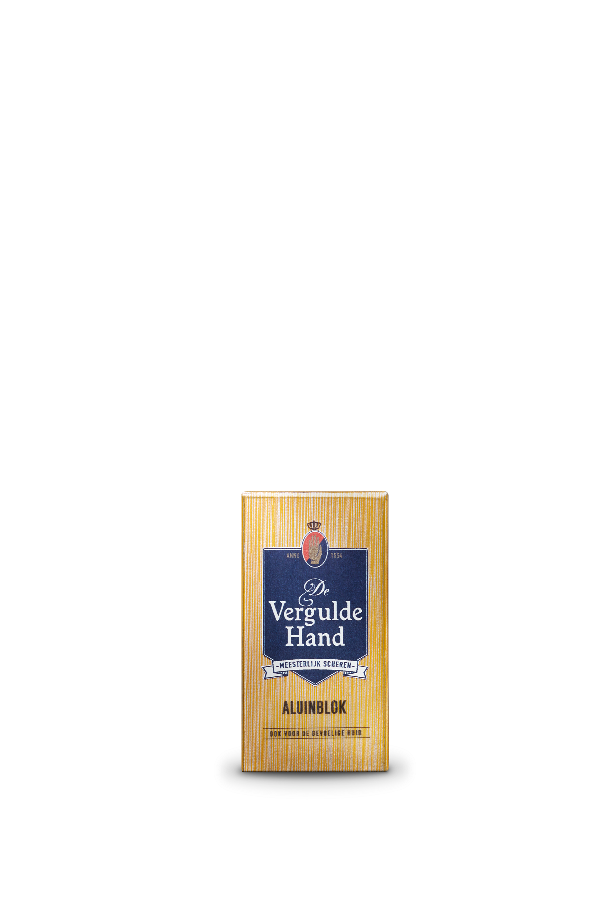 Vergulde Hand Aluinblok 75 Gram