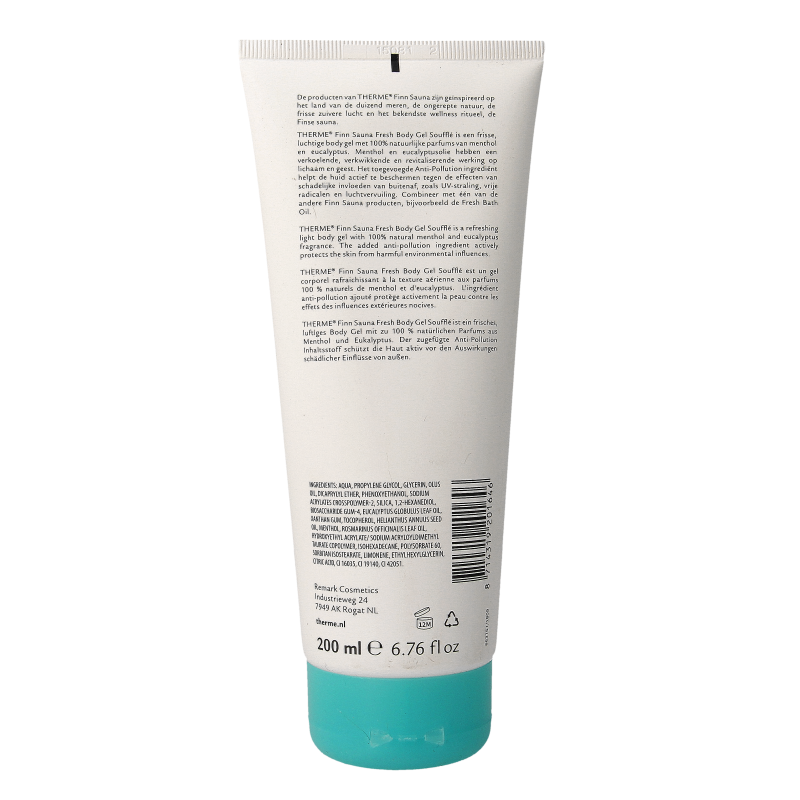Therme Finn sauna fresh bodygel 200 Milliliter