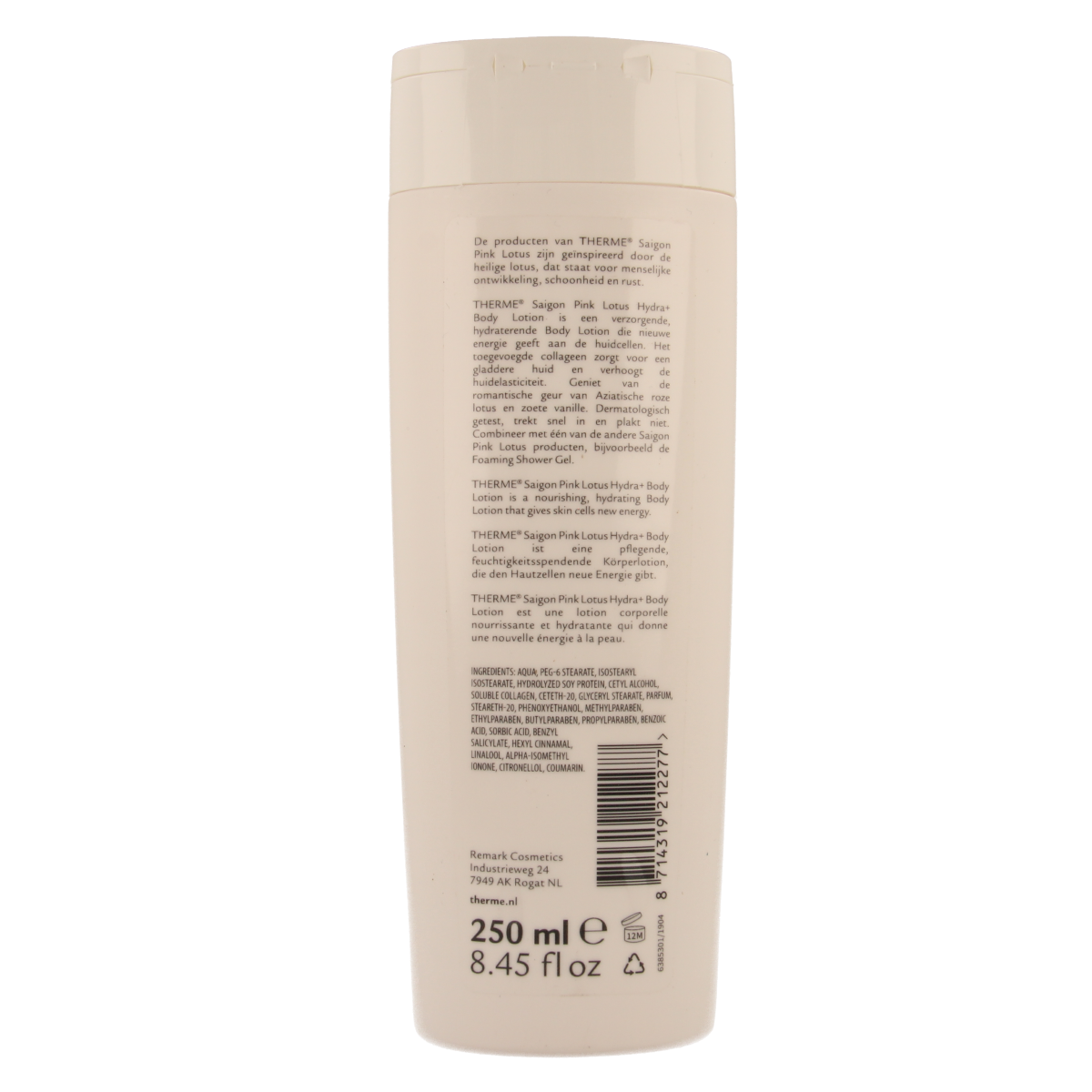 Therme Saigon pink lotus bodylotion hydra+ 250.00 Milliliter