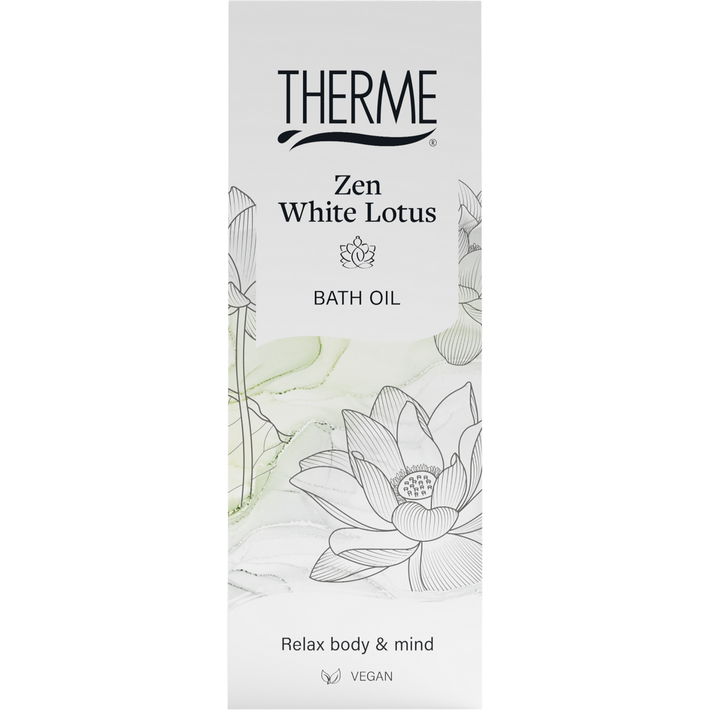 Therme Zen white lotus bath oil 100.00 Milliliter
