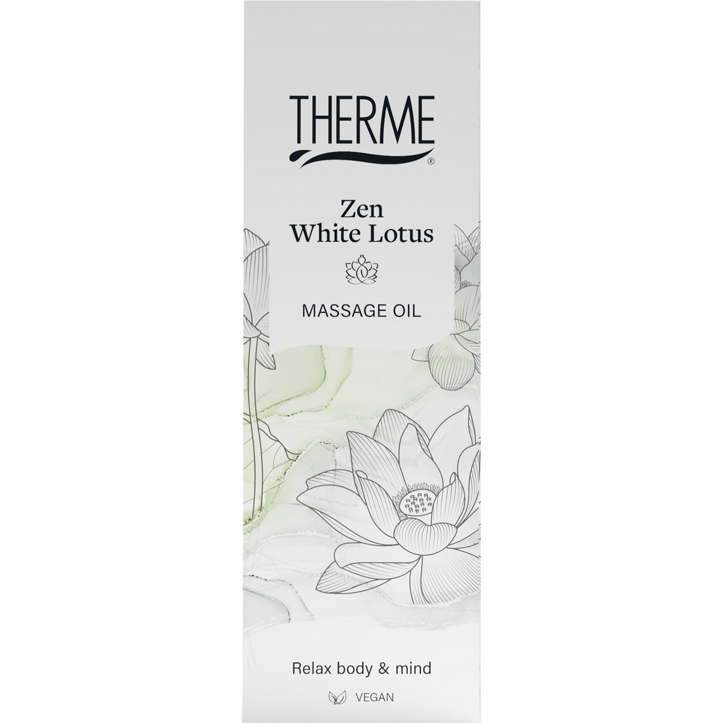 Therme Zen white lotus massage oil 125 Milliliter
