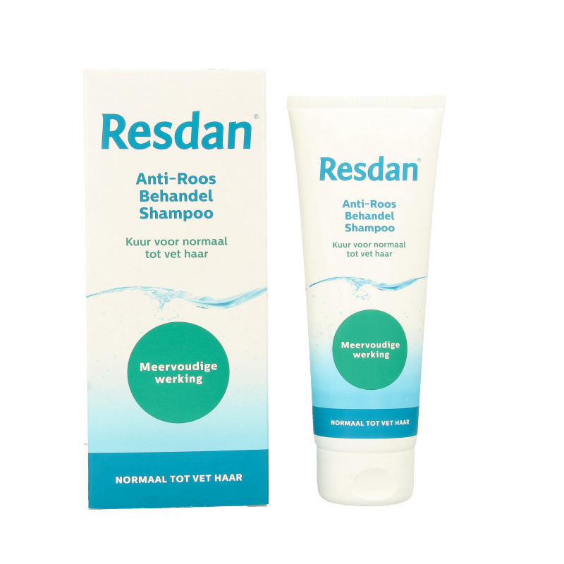 Resdan Shampoo normaal/vet haar 125 Milliliter