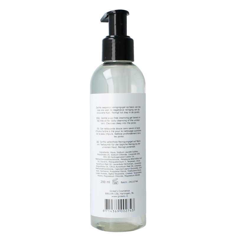 Ginkel's Tea tree face wash 200.00 Milliliter
