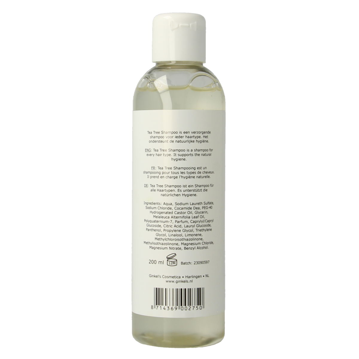 Ginkel's Shampoo tea tree 200.00 Milliliter