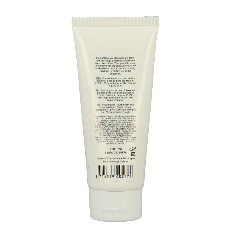 Ginkel's Tea tree balm strong 100 Milliliter