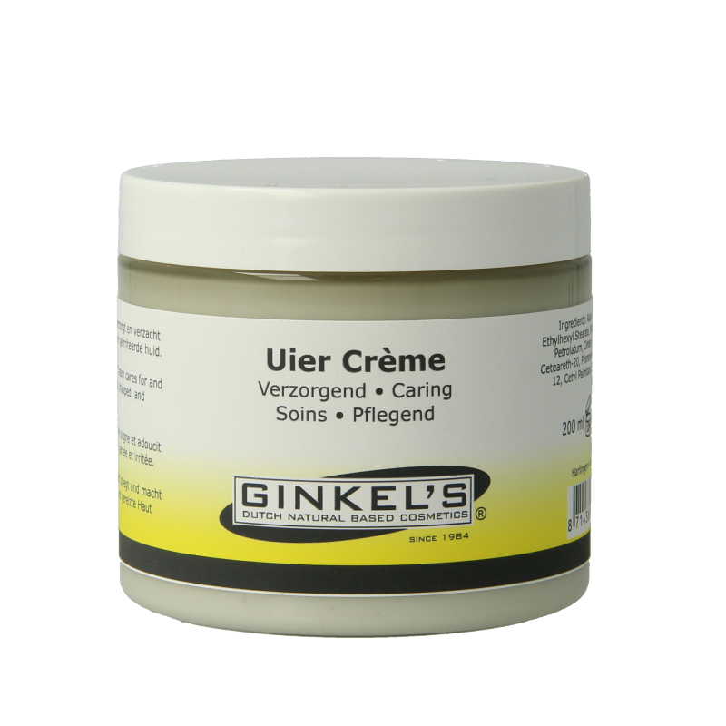 Ginkel's Uiercreme verzorgend 200 Milliliter