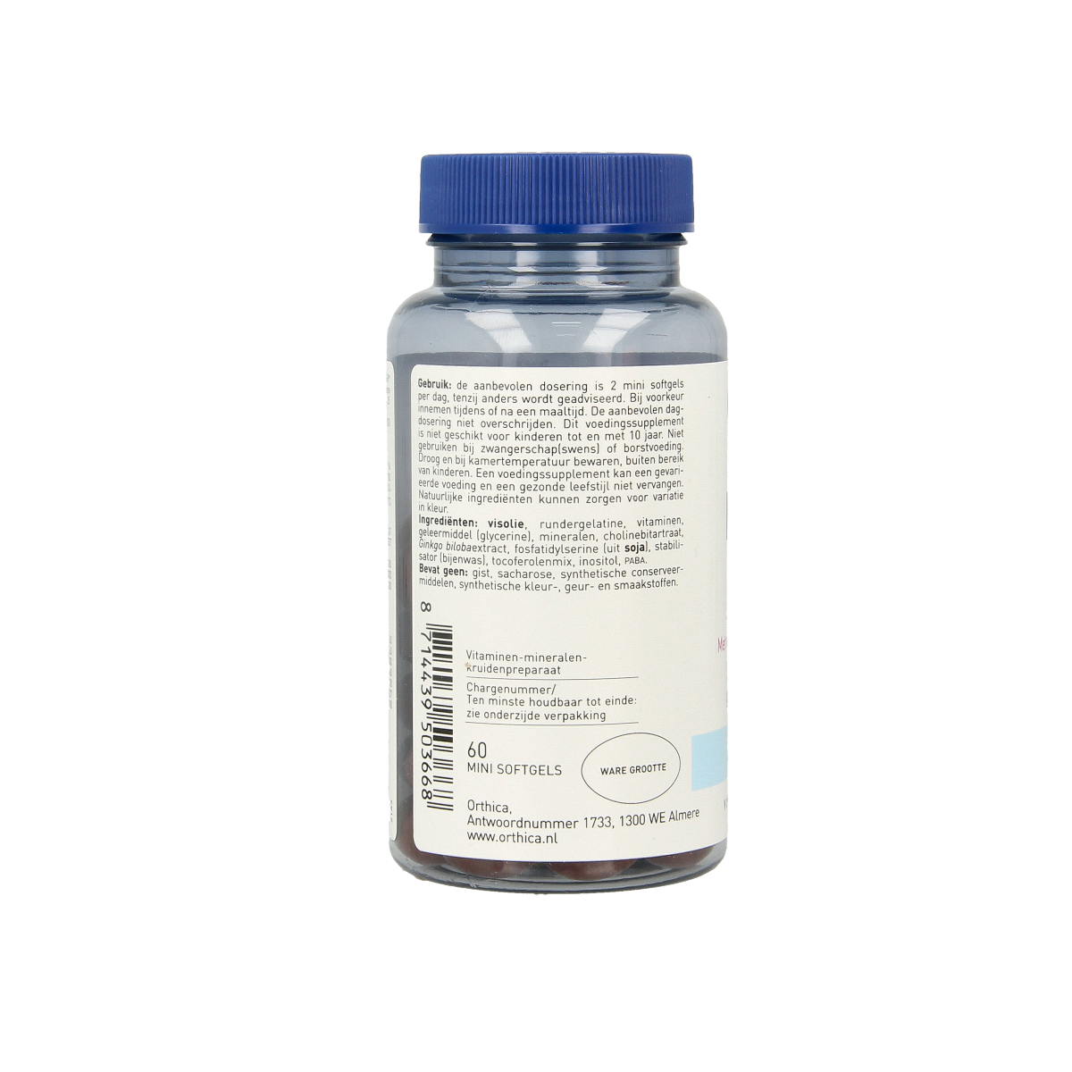 Orthica Multi 65+ 60.00 Softgels