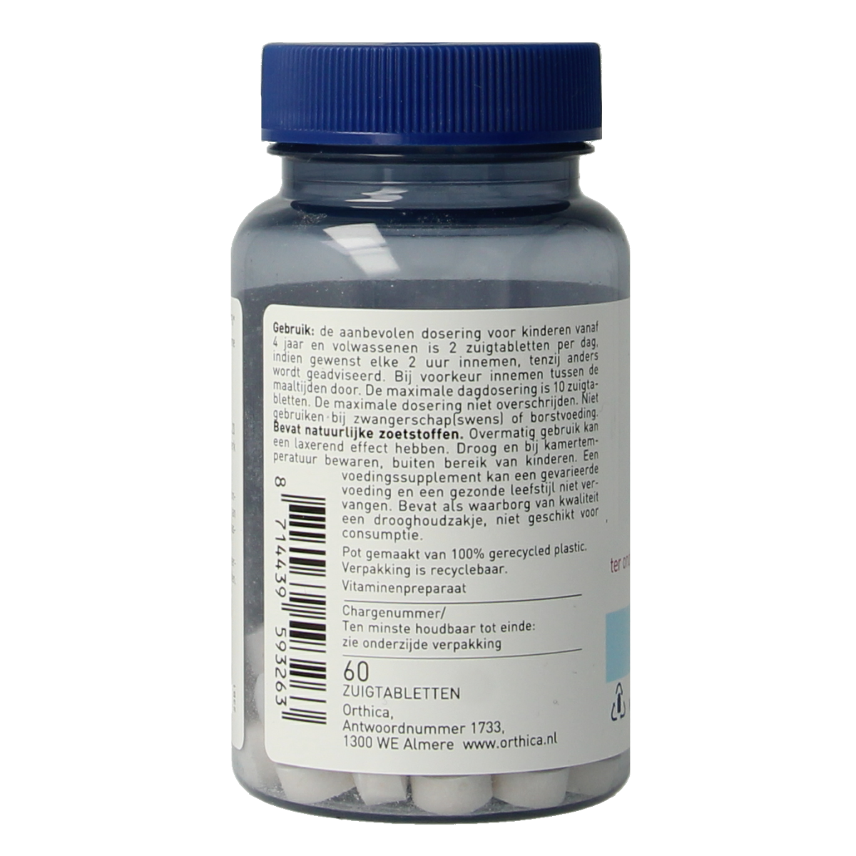 Orthica Kwartelei 60.00 Zuigtabletten