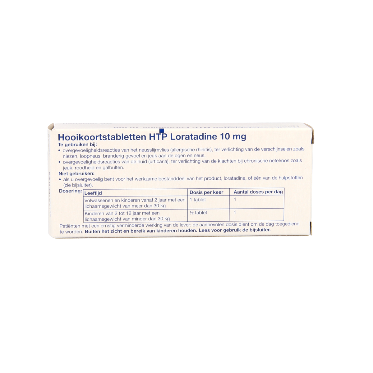 Healthypharm Loratadine hooikoorts tablet 30.00 Tabletten